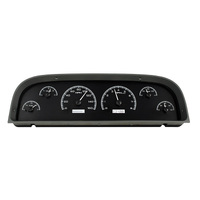 Dakota Digital Gauge Kit 1960- 63 For Chevrolet Pickup Analog Black Background Alloy Style Face White Display VHX-60C-PU-K-W