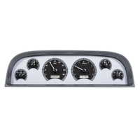 Dakota Digital Gauge Kit 1960- 63 For Chevrolet Pickup Analog Silver Background Alloy Style Face White Display VHX-60C-PU-S-W