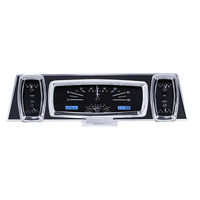 Dakota Digital Gauge Kit 1961- 63 For Lincoln Continental Analog Black Background Alloy Style Face Blue Display VHX-61L-K-B