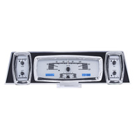 Dakota Digital Gauge Kit 1961- 63 For Lincoln Continental Analog Silver Background Alloy Style Face Blue Display VHX-61L-S-B