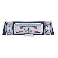 Dakota Digital Gauge Kit 1961- 63 For Lincoln Continental Analog Silver Background Alloy Style Face Red Display VHX-61L-S-R