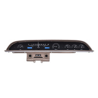 Dakota Digital Gauge Kit 1962 For Ford Galaxie Analog Black Background Alloy Style Face Blue Display VHX-62F-GAL-K-B