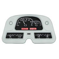 Dakota Digital Gauge Kit 1962- 84 For Toyota FJ41 Analog Black Background Alloy Style Face Red Display VHX-62T-FJ-K-R