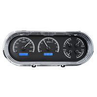 Dakota Digital Gauge Kit 1963- 65 For Chevrolet For Nova Analog Black Background Alloy Style Face Blue Display VHX-63C-NOV-K-B