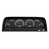 Dakota Digital Gauge Kit 1964- 66 For Chevrolet Pickup Analog Black Background Alloy Style Face White Display VHX-64C-PU-K-W