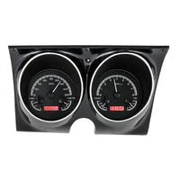 Dakota Digital Gauge Kit 1967- 68 For Camaro/ For Firebird Analog Black Background Alloy Style Face Red Display VHX-67C-CAM-K-R