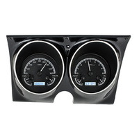 Dakota Digital Gauge Kit 1967- 68 For Camaro/ For Firebird Analog Black Background Alloy Style Face White Display VHX-67C-CAM-K-W