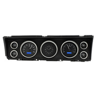 Dakota Digital Gauge Kit 1967 For Chevrolet Caprice/ For Impala Analog Black Background Alloy Style Face Blue Display VHX-67C-IMP-K-B