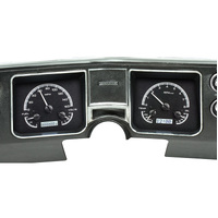 Dakota Digital Gauge Kit 1968 For Chevrolet For Chevelle/ El Camino Analog Black Background Alloy Style Face White Display VHX-68C-CVL-K-W