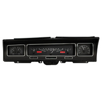 Dakota Digital Gauge Kit 1968 For Chevrolet Caprice/ For Impala Analog Black Background Alloy Style Face Red Display VHX-68C-IMP-K-R