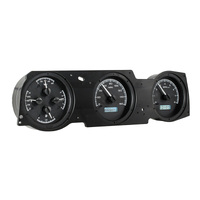 Dakota Digital Gauge Kit 1970- 72 Oldsmobile Cutlass Analog Black Background Alloy Style Face White Display VHX-70O-CUT-K-W