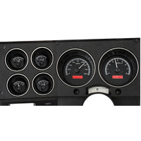 Dakota Digital Gauge Kit 1973- 87 For Chevrolet Pickup 1973- 91 For Chevrolet Blazer GMC Jimmy and Suburbans Analog Black Background Alloy Style VHX-7