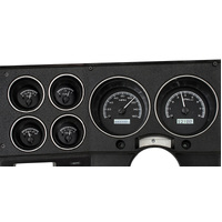 Dakota Digital Gauge Kit 1973- 87 For Chevrolet Pickup 1973- 91 For Chevrolet Blazer GMC Jimmy and Suburbans Analog Black Background Alloy Style VHX-7