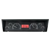 Dakota Digital Gauge Kit 1977- 90 For Chevrolet For Impala/ Caprice & 1984- 86 For Pontiac Parisienne Analog Black Background Alloy Style Face Re VHX-