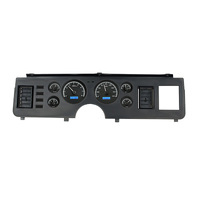 Dakota Digital Gauge Kit 1979- 86 For Ford For Mustang Analog Black Background Alloy Style Face Blue Display VHX-79F-MUS-K-B