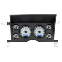 Dakota Digital Gauge Analong 1986-93 For Chevrolet S-10/GMC S-15 VHX System Silver Alloy Style Face Blue Display Each VHX-86C-S10-S-B