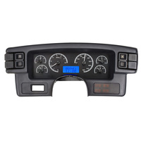 Dakota Digital Gauge Kit 1987- 89 For Ford For Mustang Analog Black Background Alloy Style Face Blue Display VHX-87F-MUS-K-B