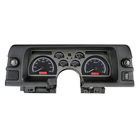 Dakota Digital Gauge Kit 1990- 92 For Chevrolet For Camaro Analog Black Background Alloy Style Face Red Display VHX-90C-CAM-K-R