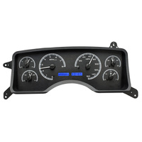 Dakota Digital Gauge Kit 1990- 93 For Ford For Mustang Analog Black Background Alloy Style Face Blue Display VHX-90F-MUS-K-B