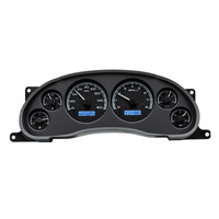 Dakota Digital Gauge Kit 1994- 2004 For Ford For Mustang Analog Black Background Alloy Style Face Blue Display VHX-94F-MUS-K-B