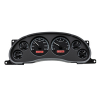 Dakota Digital Gauge Kit 1994- 2004 For Ford For Mustang Analog Black Background Alloy Style Face Red Display VHX-94F-MUS-K-R