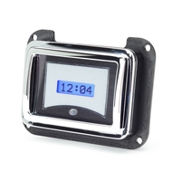 Dakota Digital Digital Clock 1940 For Ford Car Black Alloy Style Face Blue Display Each VLK-40F-K-B