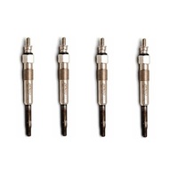 Denso glow plug set for Bedford CF CF97 2.0 D 4-cylinder 1980-1983 DG-001