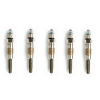 Denso glow plug set for Mercedes W201 Turbo-D 2.5 201.128 OM 602.961 5-cylinder 1988-1993 DG-010