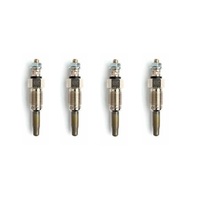 Denso glow plug set for Bedford CF97 2.1 D 4-cylinder 1981-1987 DG-012