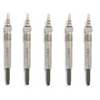 Denso glow plug set for Mercedes S202 C 250 T Turbo-D 202.188 OM 605.960 5-cylinder 1996-2001 DG-106