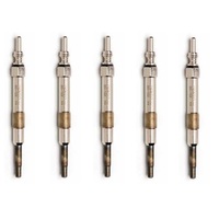 Denso glow plug set for Alfa Romeo 932_ 2.4 JTD 932_1B 839 A6.000 5-cylinder 2000-2005 DG-122