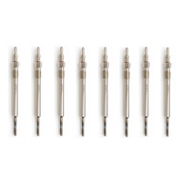 Denso glow plug set for Audi 4E_ 4.2 TDI BVN 8-cylinder 2005-2010 DG-193