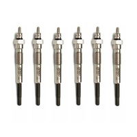 Denso glow plug set for Toyota HJ61 4.0 Turbo-D HJ61_V 12HT 6-cylinder 1985-1991 DG-651