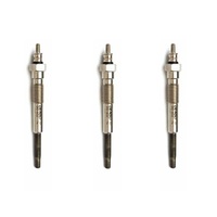 Denso glow plug set for Daihatsu Charade II G11 G30 1.0 D G30 3-cylinder 1983-1987 DG-652