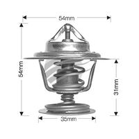 Dayco Thermostat for Porsche 924 1977 - 8/1982 2.0L 4 cyl 8V OHC EFI 047