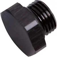 Elite Performance ORB Port Plug -10AN Black Finish E814-10BLK