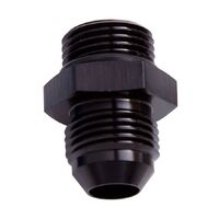 Elite Performance ORB to AN Straight Male Flare Adapter -10 ORB to -6AN E920-06-10BLK