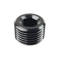 Elite Performance NPT Plug 1/2" Black Finish E932-08BLK