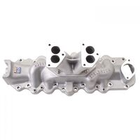 Edelbrock Intake Manifold Slingshot Aluminium Natural 2-Barrel For Ford For Mercury Flathead V8 Each EB1103