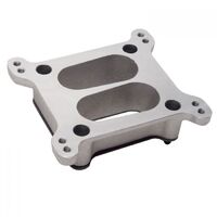 Edelbrock Carburetor Adapter Flange Split Aluminium Gasket Hardware 4-Barrel Square Bore For Ford Flathead V8 Kit EB1106