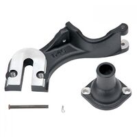 Edelbrock Generator Bracket Offset Cast Aluminium Black Powdercoated For Ford Flathead V8 1949-53 Each EB11463