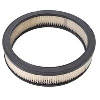 Edelbrock Air Filter Element Replacement Round Paper White 14.0 in. Diameter 3.0 in. Height Each EB1217