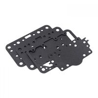 Edelbrock Carburetor Metering Block Gaskets Fiber Black for Holley Carburetors Set of 4 EB12371