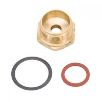 Edelbrock Fuel Fitting Brass Natural Crush Washer Holley 2300 4150 4150HP 4500 4500HP Each EB12415