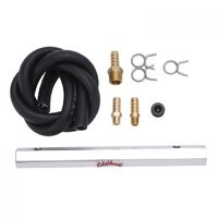 Edelbrock Fuel Log Vintage 3/8 in. Hose Barb Aluminium Polished EDL Model 94 Performer Performer AVS Kit EB1283