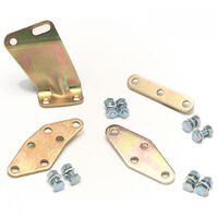 Edelbrock Throttle Cable Plate Kit Steel Gold Iridited For Ford Small Block with Carburetor Kit EB1490