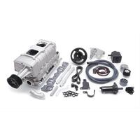 Edelbrock SUPERCHARGER SC TVS 2300 SBC EFI INTERCOOLED DUAL TB FLANGE W/OUT ELECTRONICS NAT FINISH EB1520