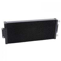 Edelbrock Heat Exchanger E-Force Dual Pass Aluminium Black Universal Each EB15549