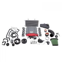 Edelbrock Supercharger E-Force C-7 Serpentine Black Powdercoated For Chevrolet 6.2L Kit EB15702