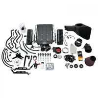 Edelbrock Supercharger E-Force Stage 2 Eaton TVS2650 Black Powdercoated 6-Rib Serpentine For Ford Kit EB158390